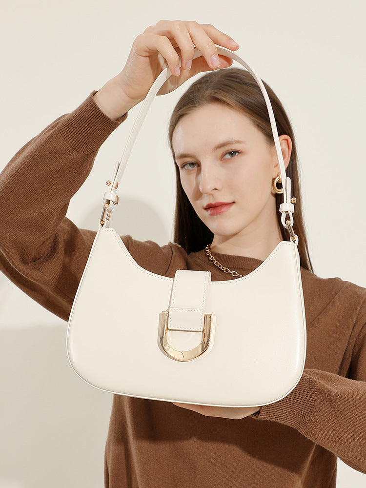 Women Elegant Stylish Leather Casual Shoulder Bag-RAIIFY