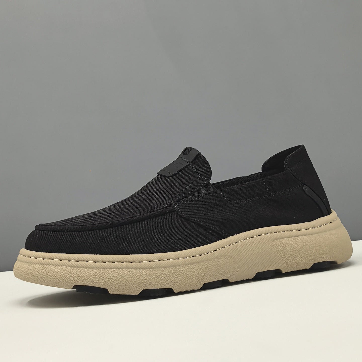 Men's Minimalist Canvas Soft Casual Loafers-RAIIFY