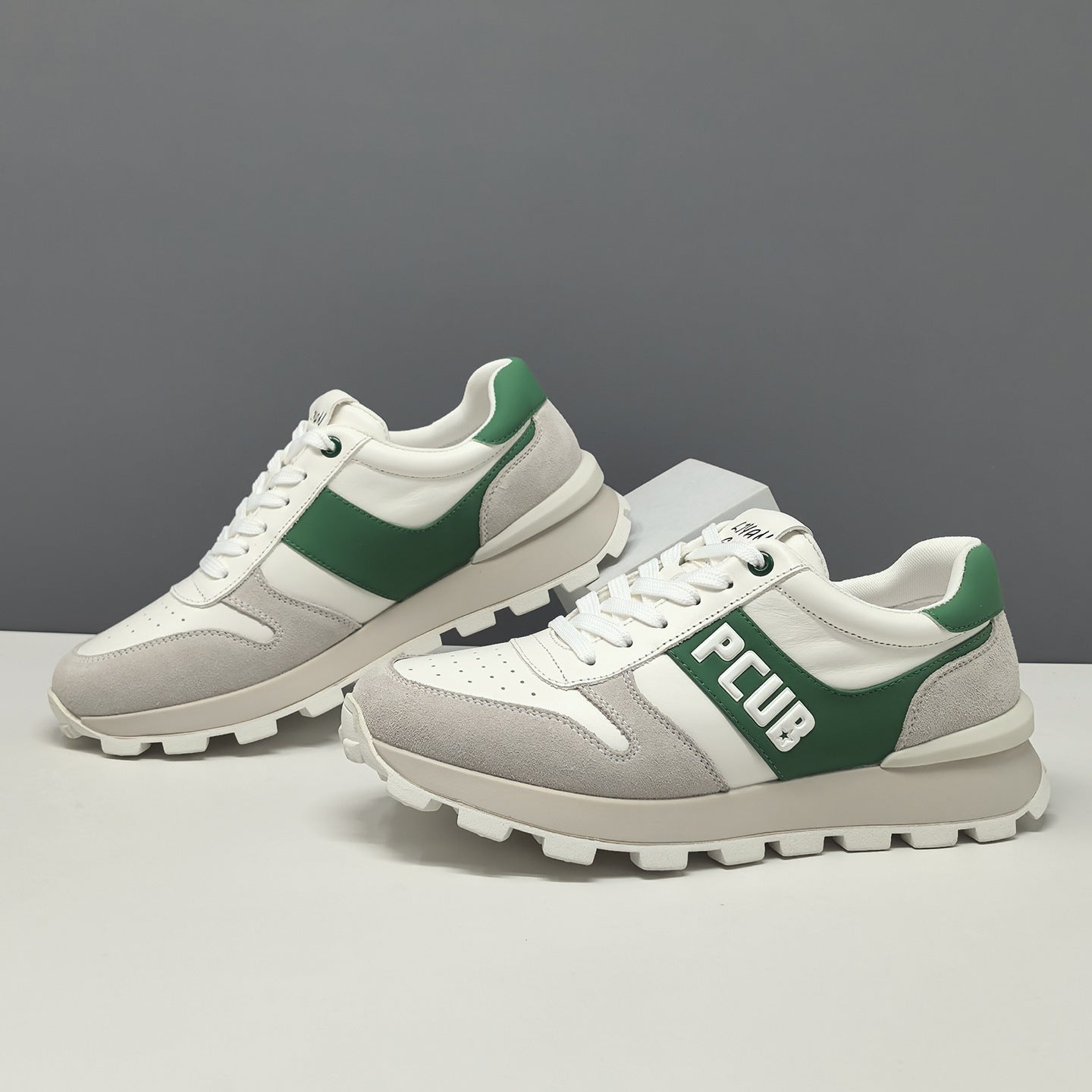 Men's Fashion Breathable Leather Casual Sneakers-RAIIFY