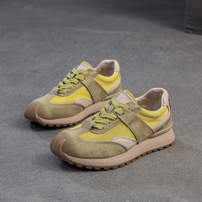 Women Color Matching Patchwork Casual Training Sneakers-RAIIFY