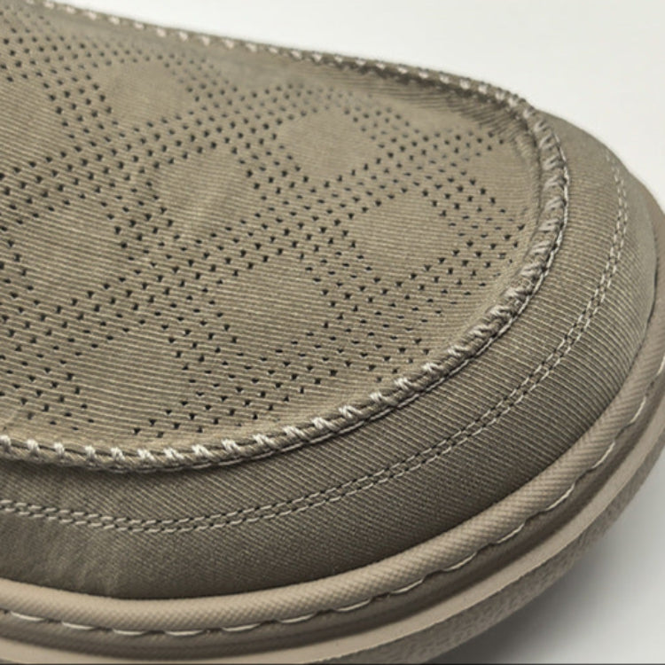 Men Minimalism Breathable Canvas Casual Loafers-RAIIFY