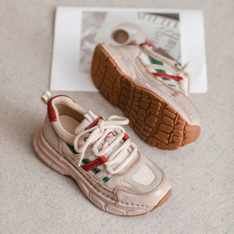 Women's Fashion Color Matching Breathable Casual Sneakers-RAIIFY