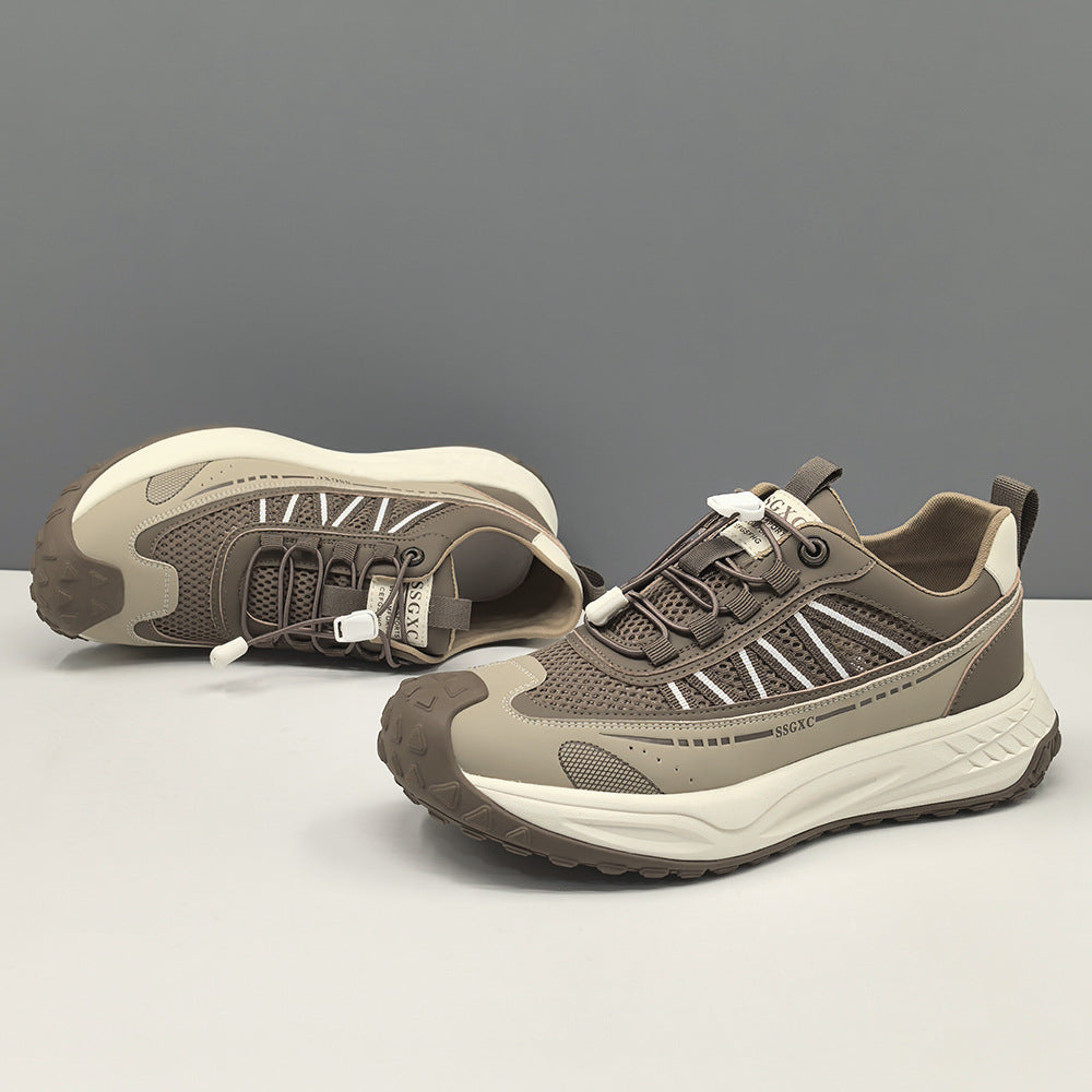 Men Fashion Brethable Mesh Slip-on Casual Shoes-RAIIFY