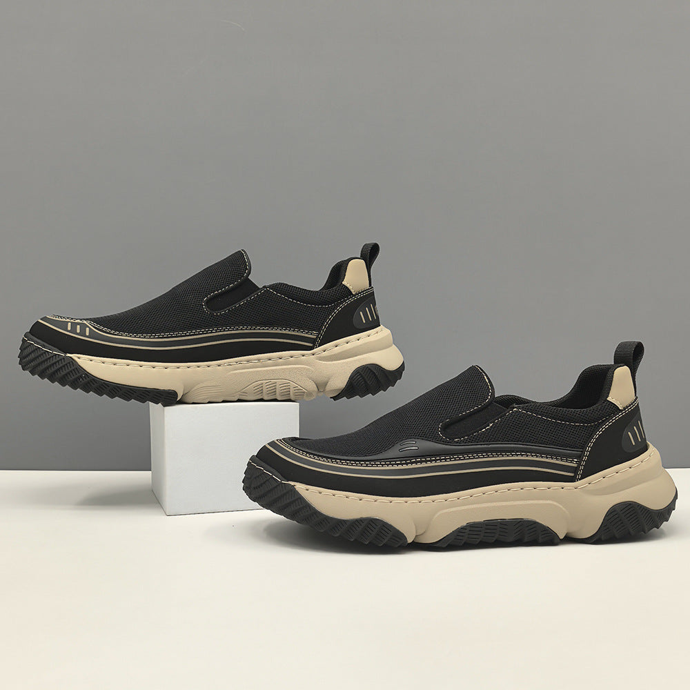 Men Fashion Minimalism Canvas Slip-on Casual Shoes-RAIIFY