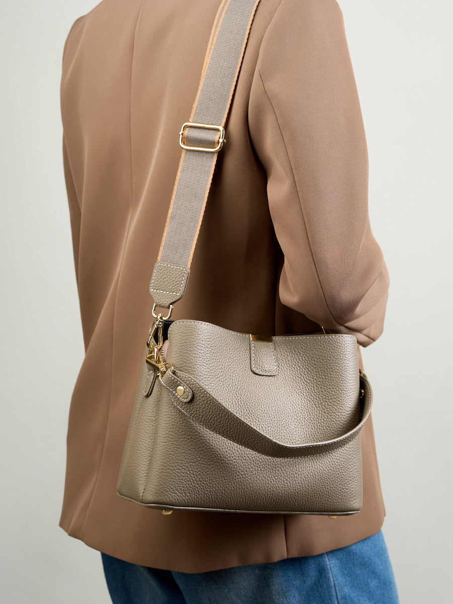 Women Fashion Plain Leather Casual Purse-RAIIFY