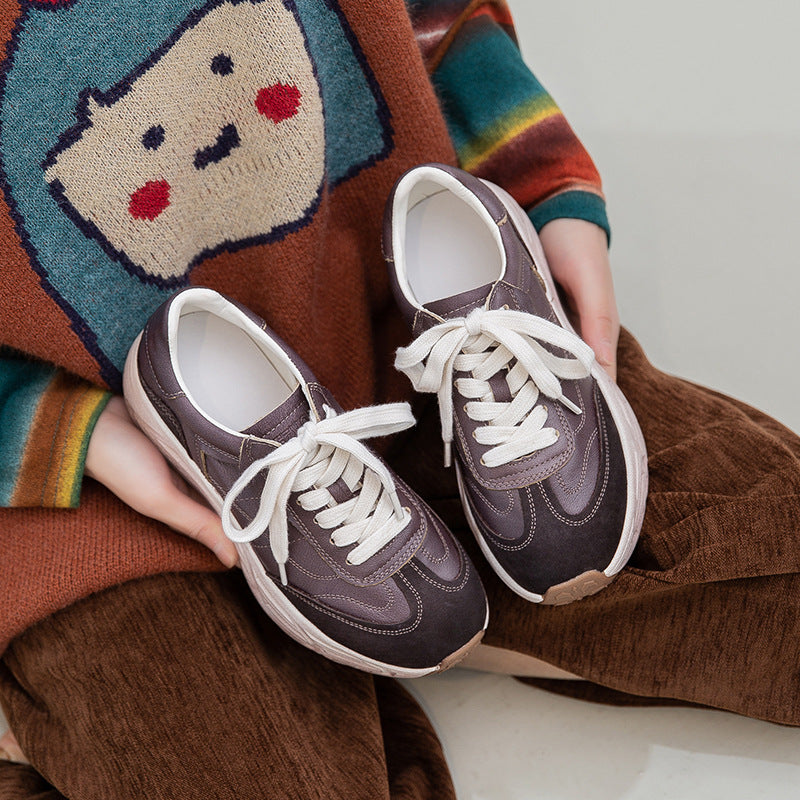 Women's Durable Genuine Leather Casual Shoes-RAIIFY