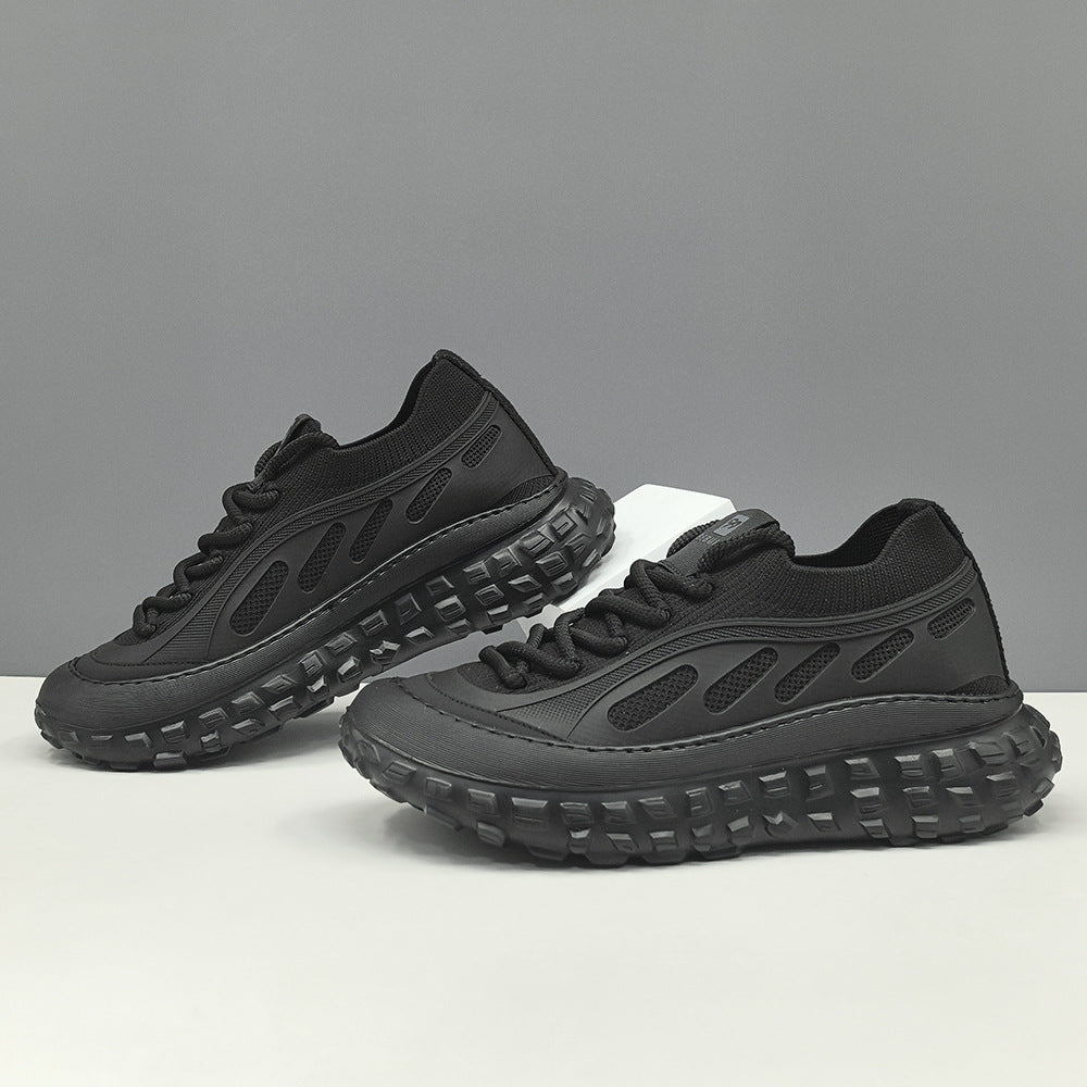 Men Minimalism Breathable Knitted Casual Shoes-RAIIFY