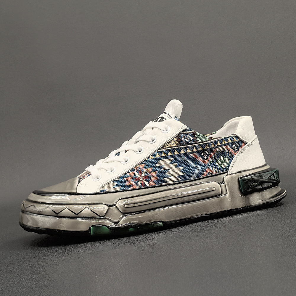 Men Fashion Breathable Canvas Casual Sneakers-RAIIFY