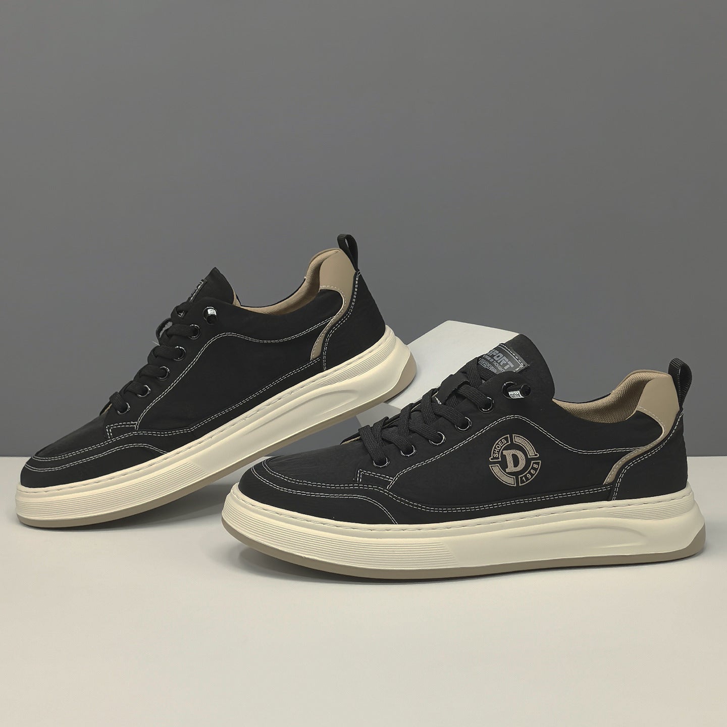 Men's Fashion Slip-on Casual Flat Canvas Shoes-RAIIFY