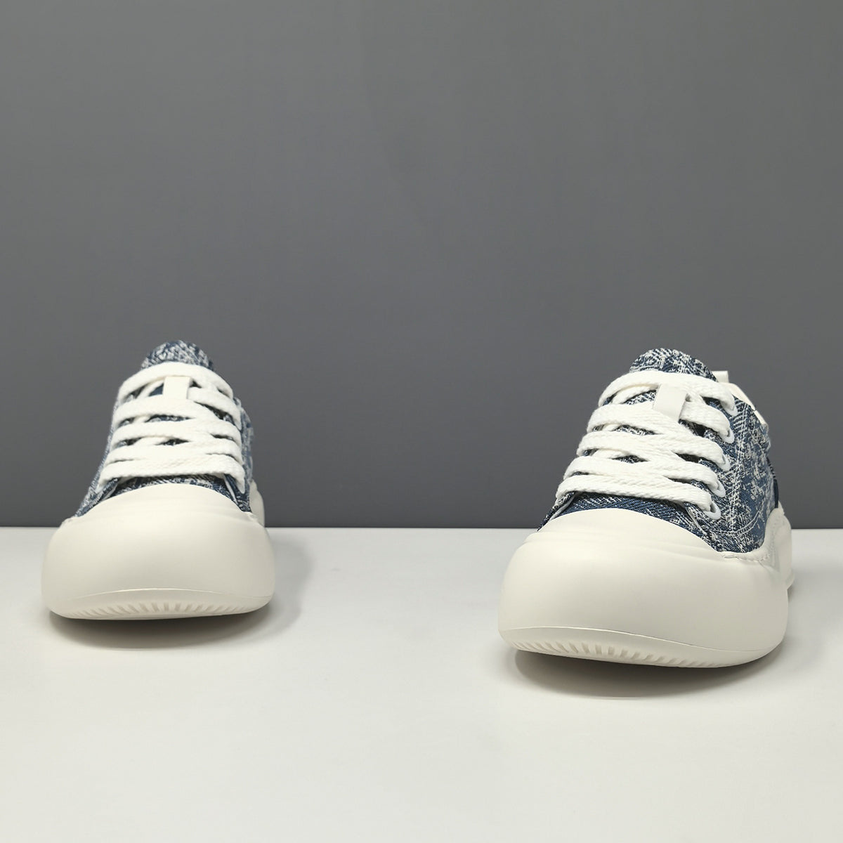 Men's Chic Breathable Denim Canvas Casual Sneakers-RAIIFY