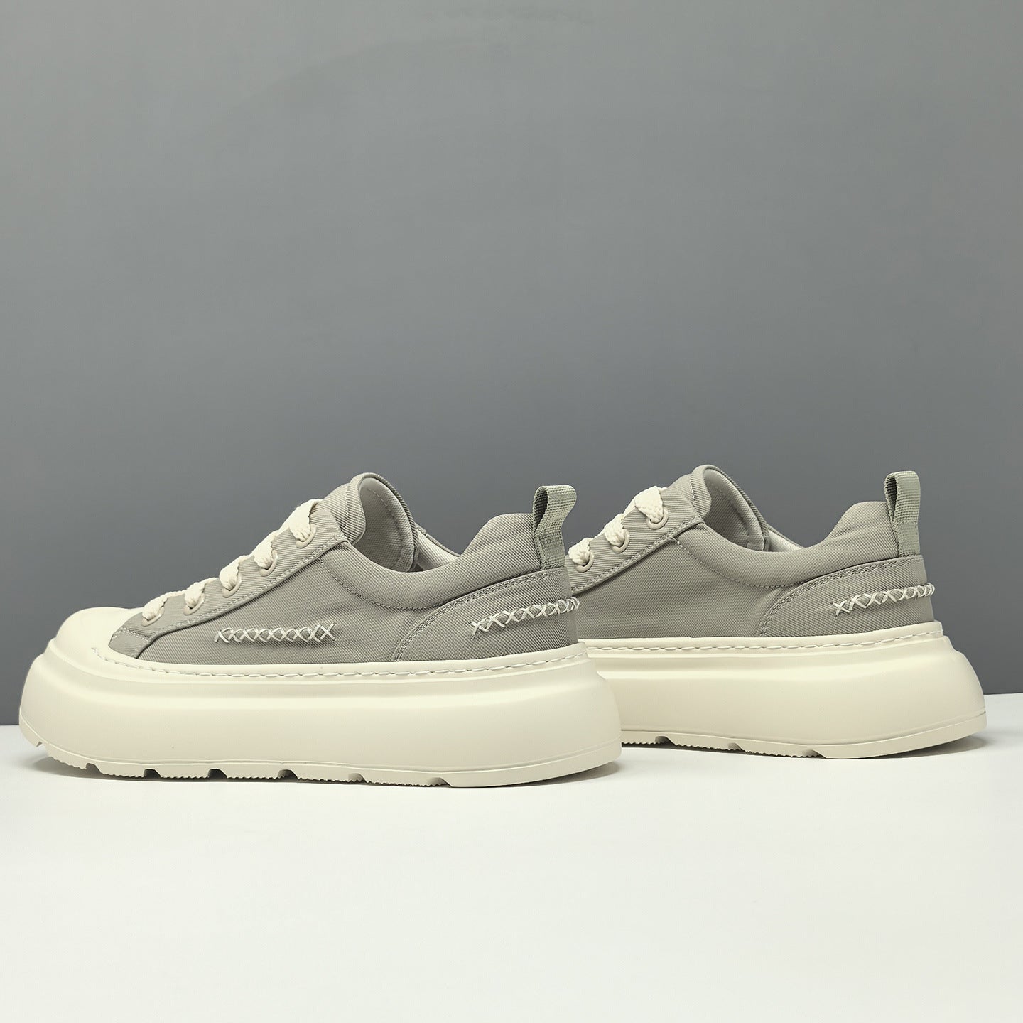 Men's Versatile Stylish Canvas Thick Soled Casual Shoes-RAIIFY