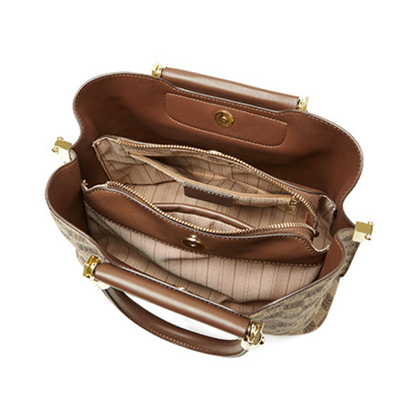 Women Fashion Embossed Canvas Casual Tote Bag-RAIIFY