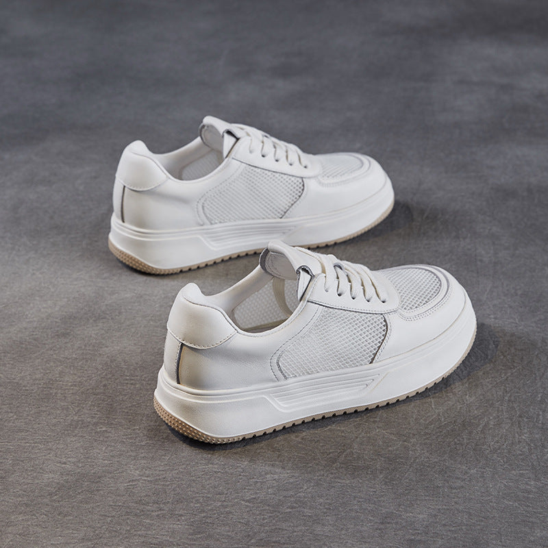 Women Minimalism Fashion Breathable Mesh Flat Sneakers-RAIIFY
