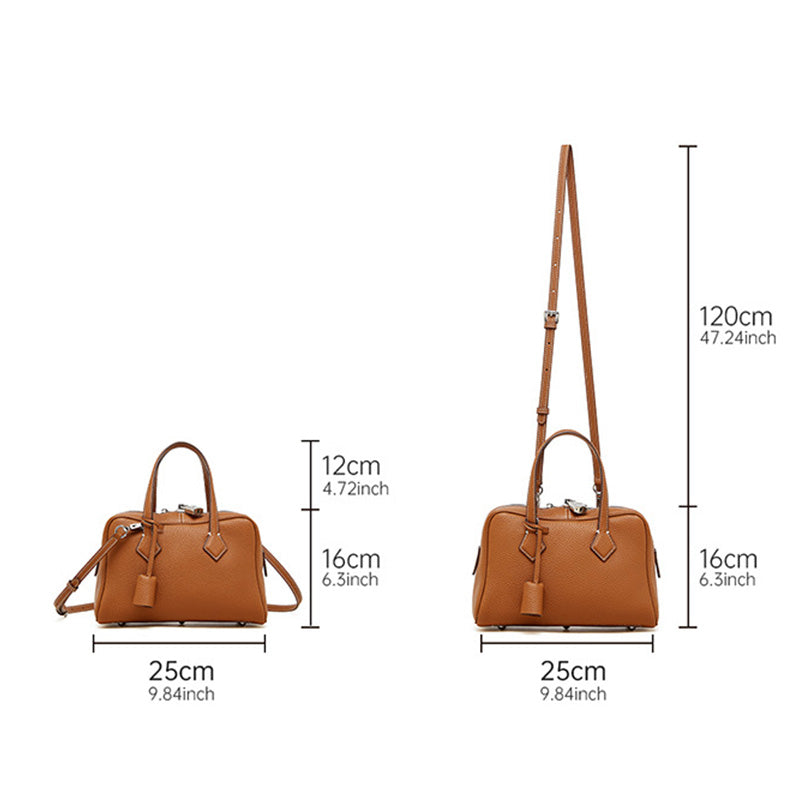 Women's Fashion Leather Satchel Crossbody Bag-RAIIFY