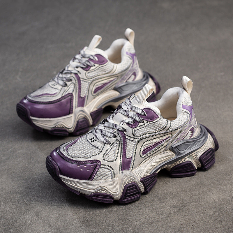 Women's Breathable Comfort Casual Platform Sneakers-RAIIFY