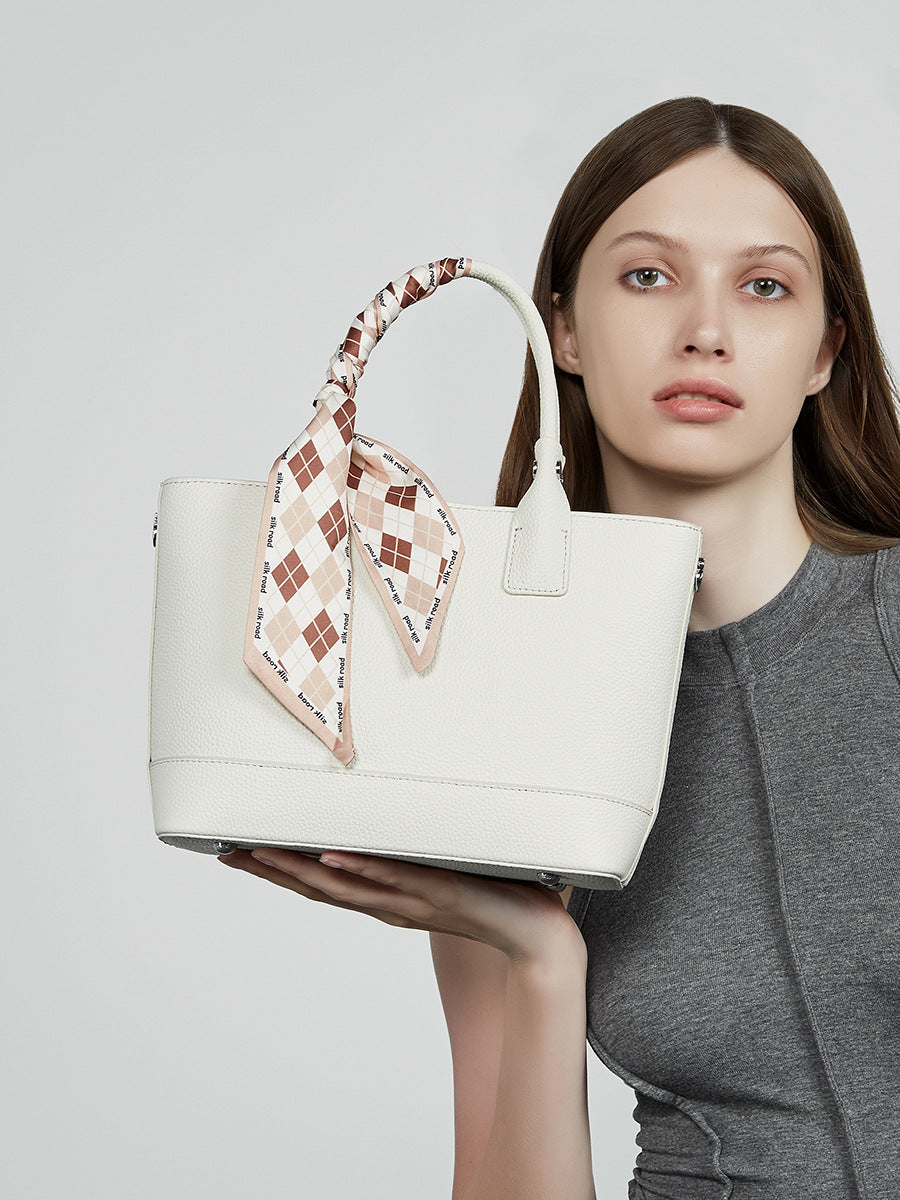 Women's Minimalism Fashion Plain Leather Purse-RAIIFY