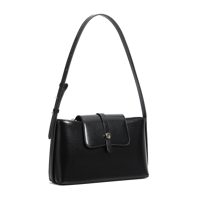 Women's Minimalist Fashion Leather Underarm & Shoulder Bag-RAIIFY