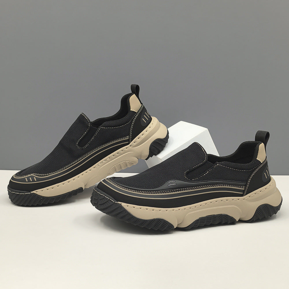 Men Fashion Minimalism Canvas Slip-on Casual Shoes-RAIIFY