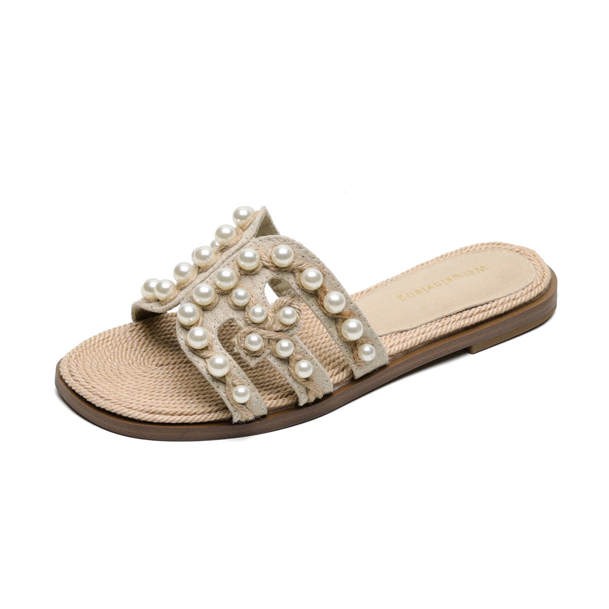 Women's Woven Casual Summer Beach Sandals Slides-RAIIFY