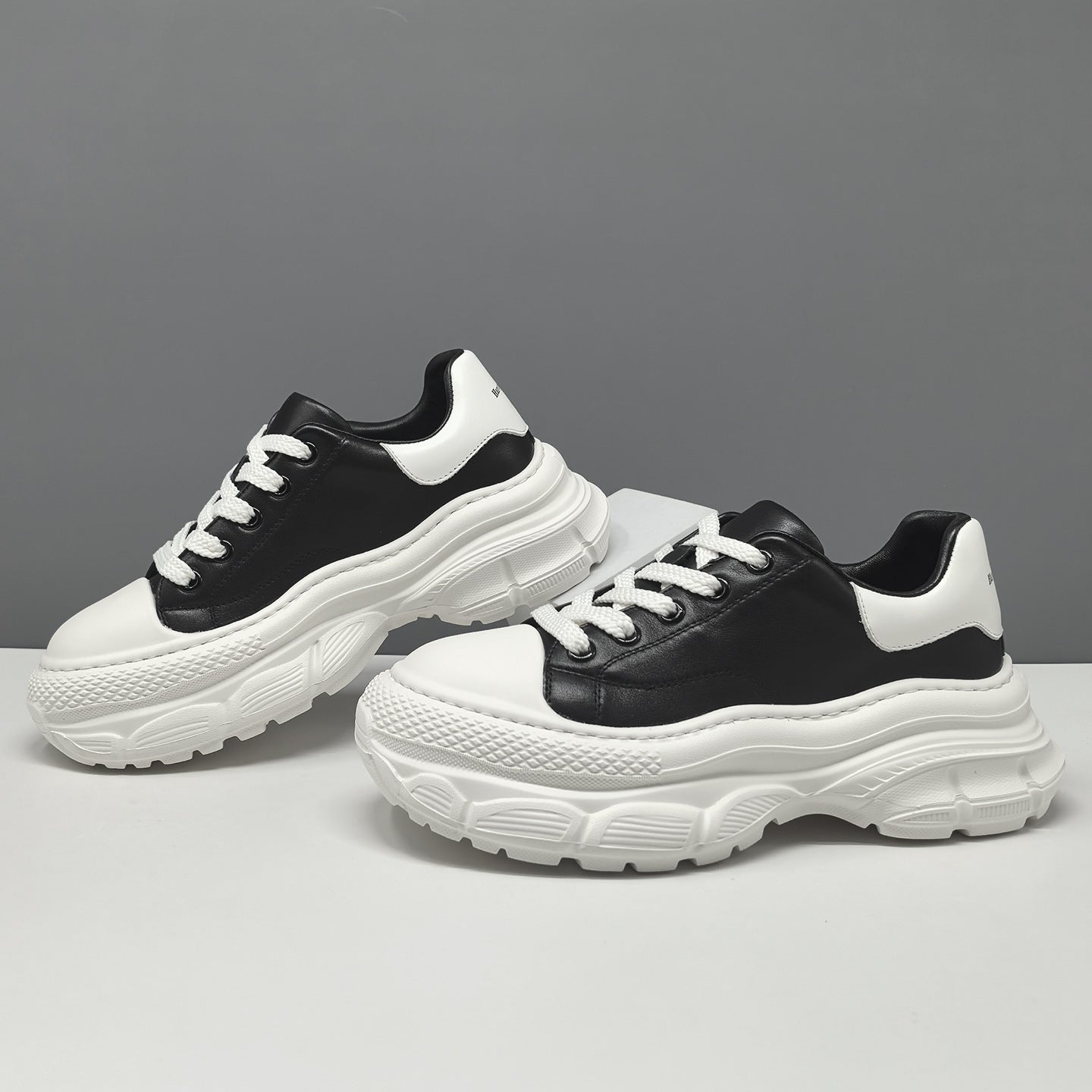 Men's Fashion Leather Casual Sneakers-RAIIFY