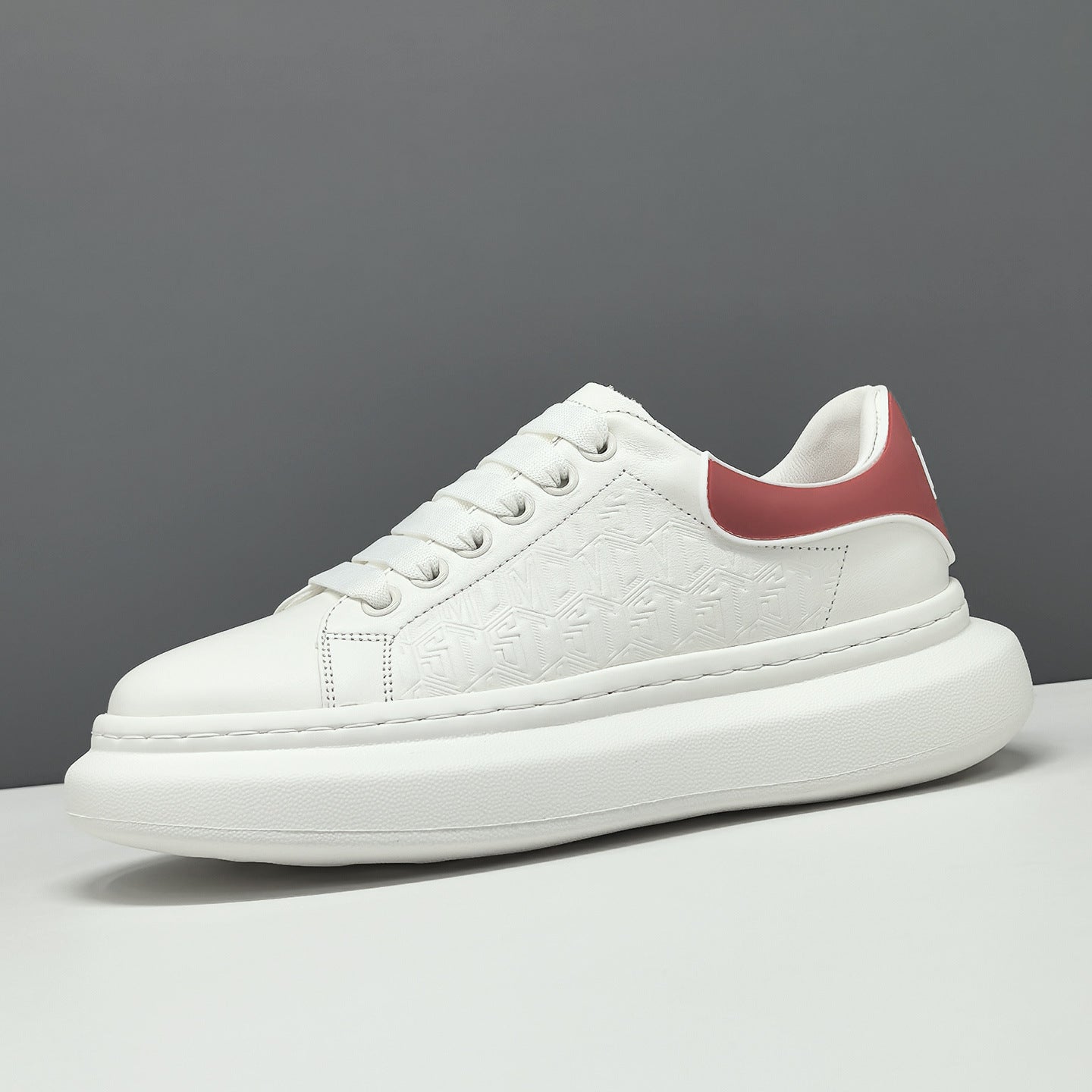 Men's Fashion Leather Casual Sneakers-RAIIFY