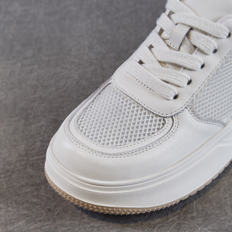 Women Minimalism Fashion Breathable Mesh Flat Sneakers-RAIIFY