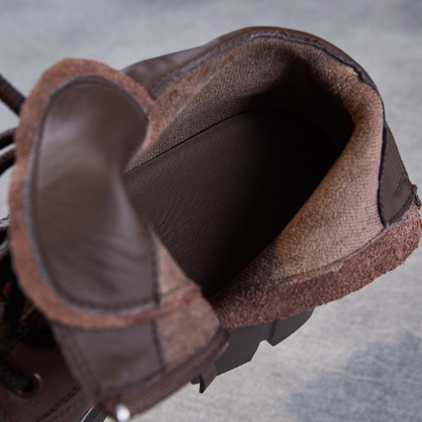 Women's Cowhide Leather Chunky Heel Ankle Boots-RAIIFY