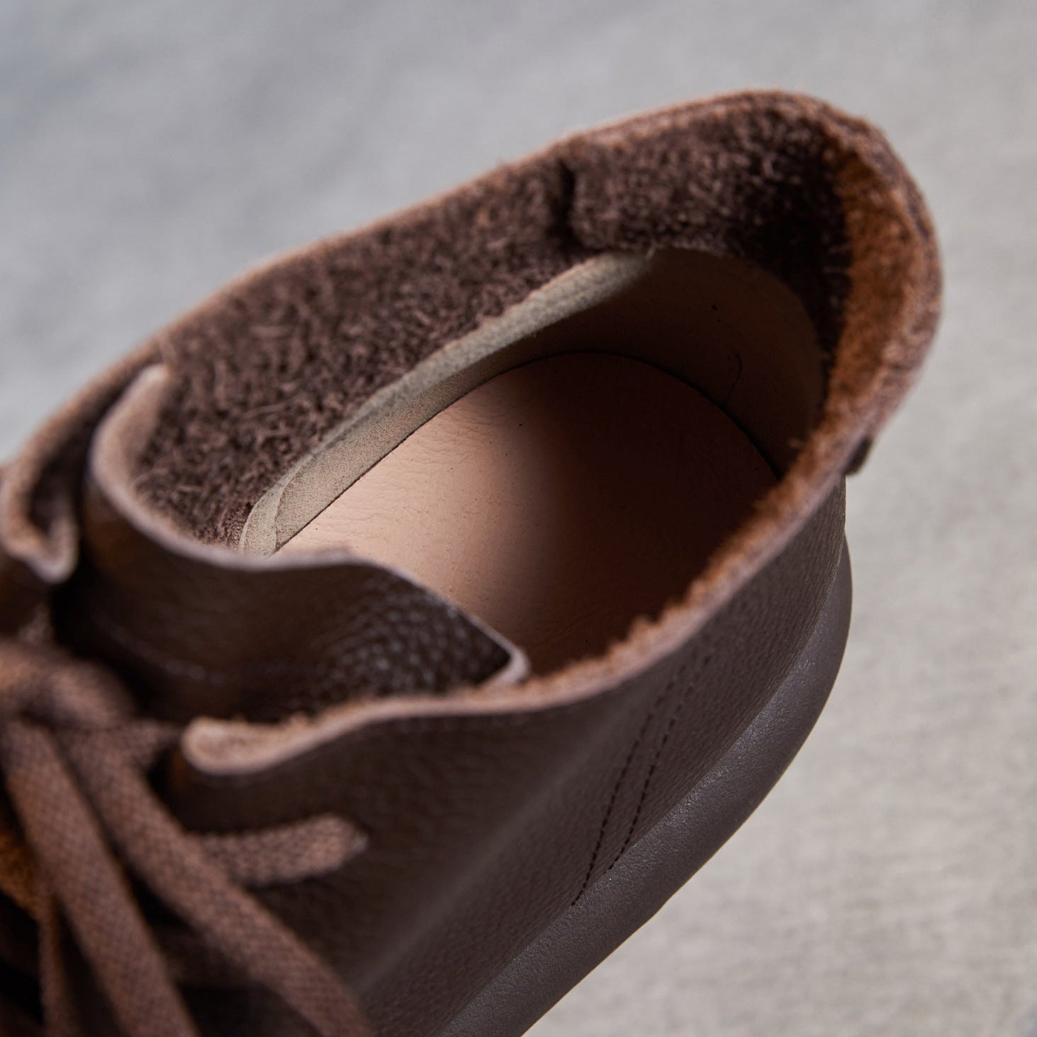 Women's Retro Soft Plain Leather Ankle Boots-RAIIFY