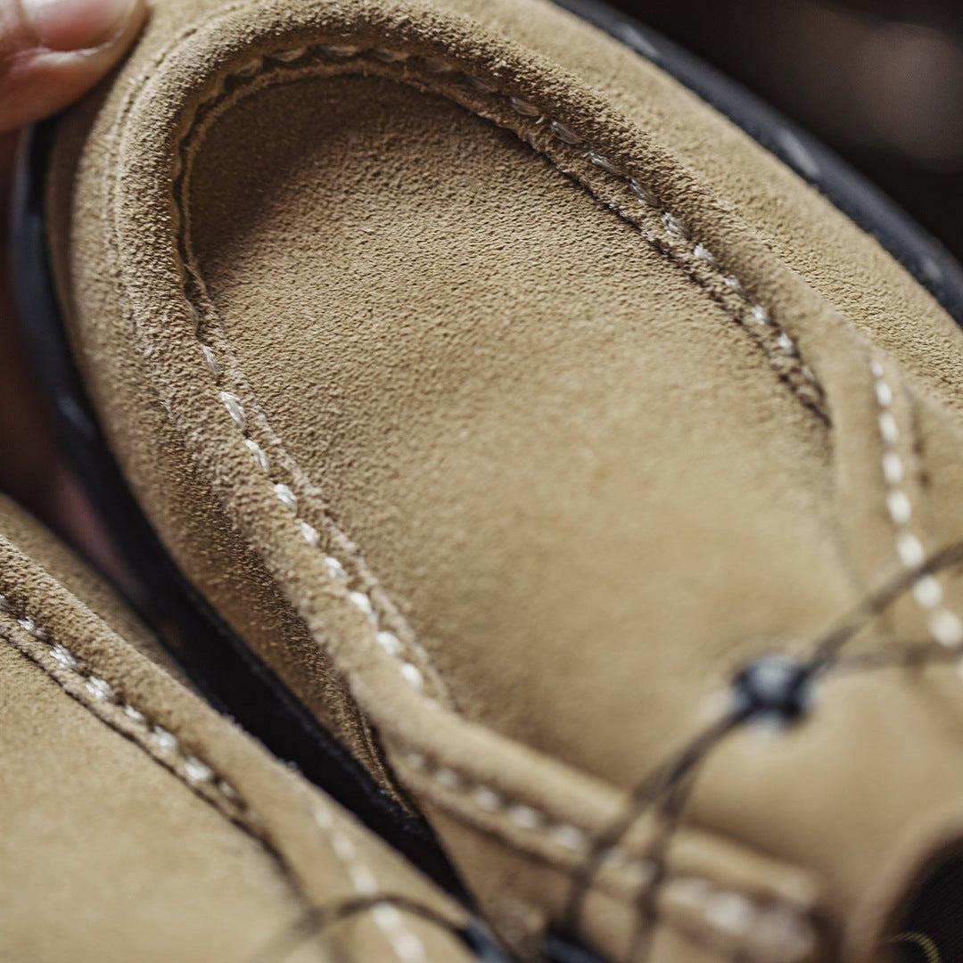 Men's Retro Suede Slip-on Casual Shoes-RAIIFY