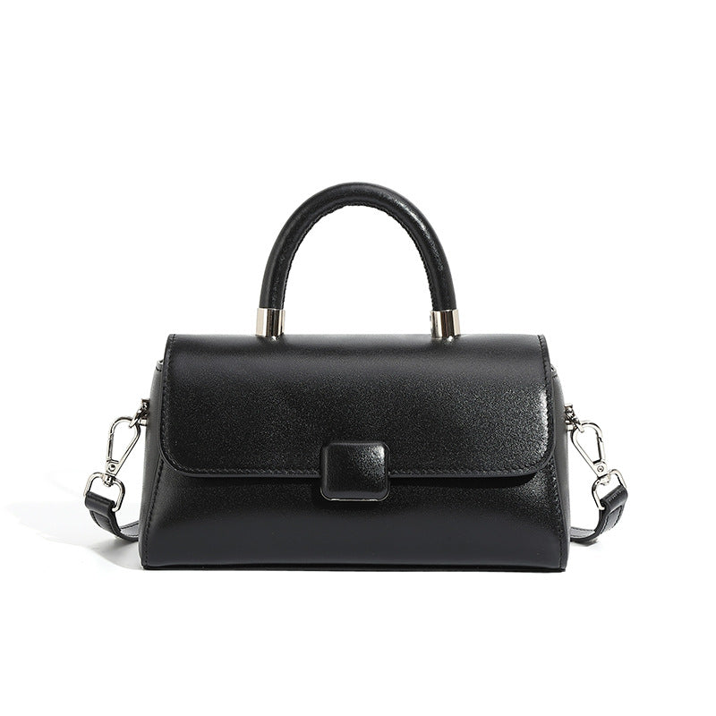 Women's Fashion Genuine Leather Mini Crossbody Bag-RAIIFY