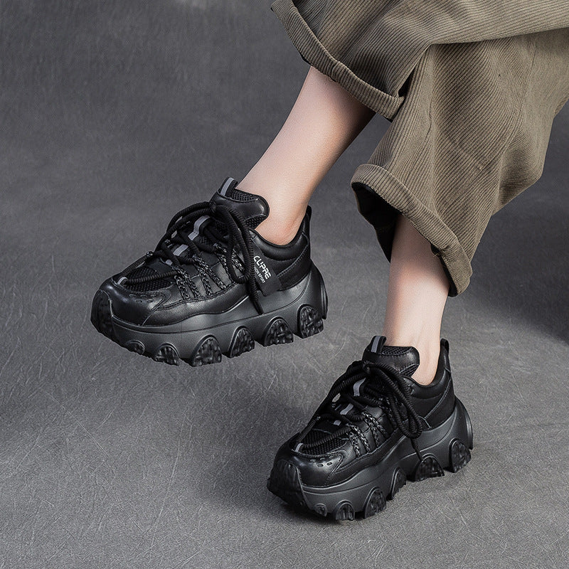 Women's Fashion Breathable Chunky Platform Sneakers-RAIIFY