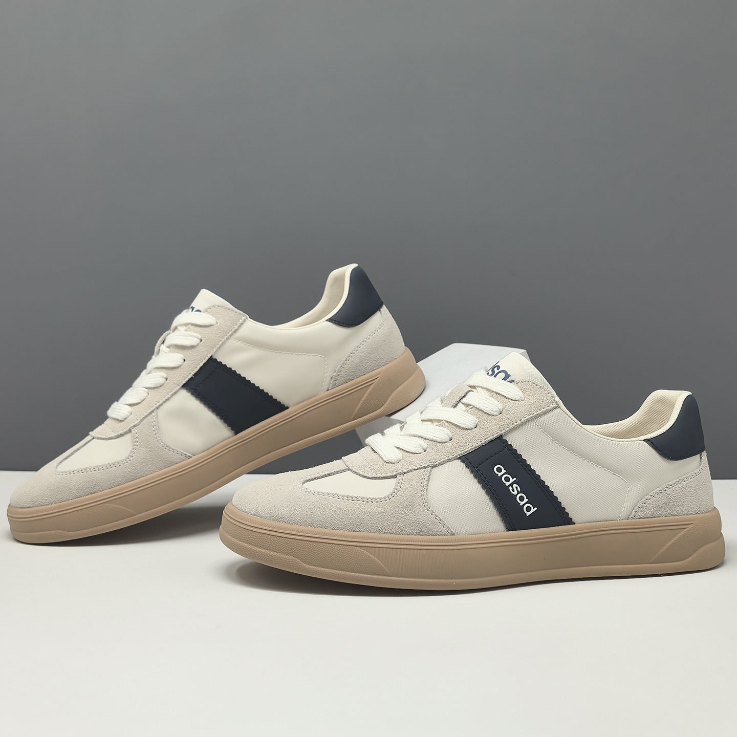 Men's Trendy Patchwork Flat Casual Breathable Shoes-RAIIFY