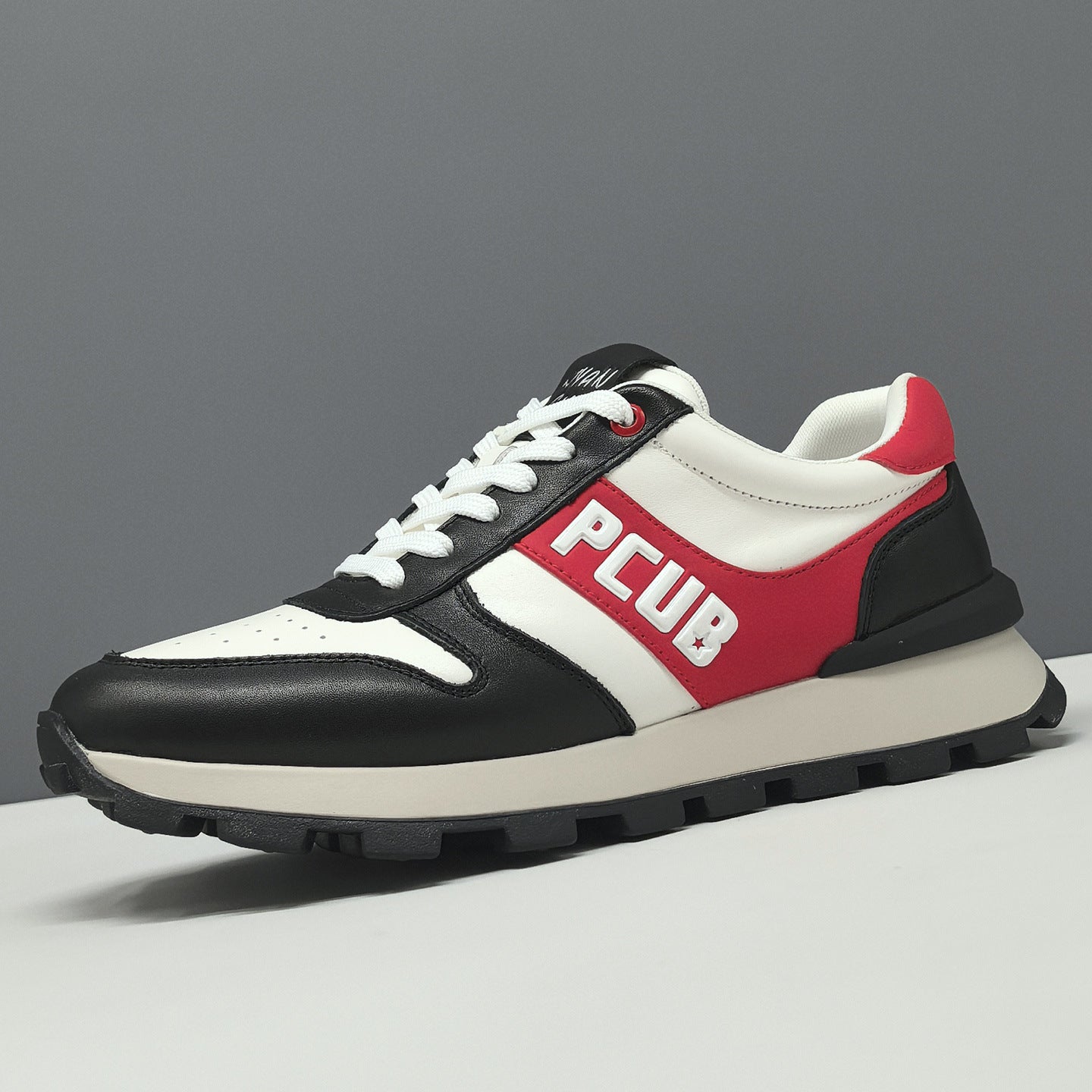 Men's Fashion Breathable Leather Casual Sneakers-RAIIFY