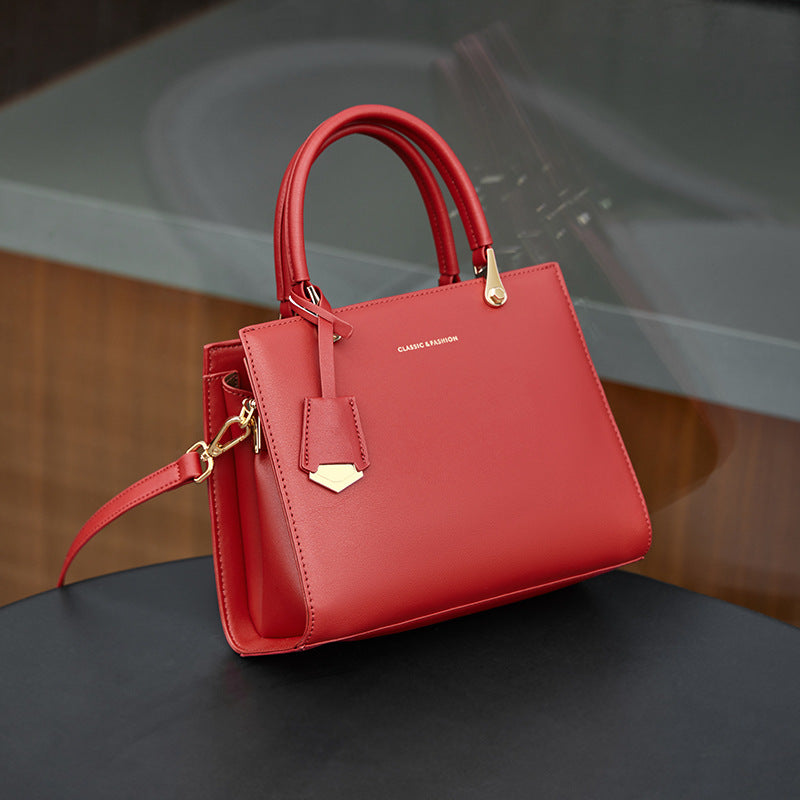 Women's Leather Elegant Fashion Satchel Bag-RAIIFY