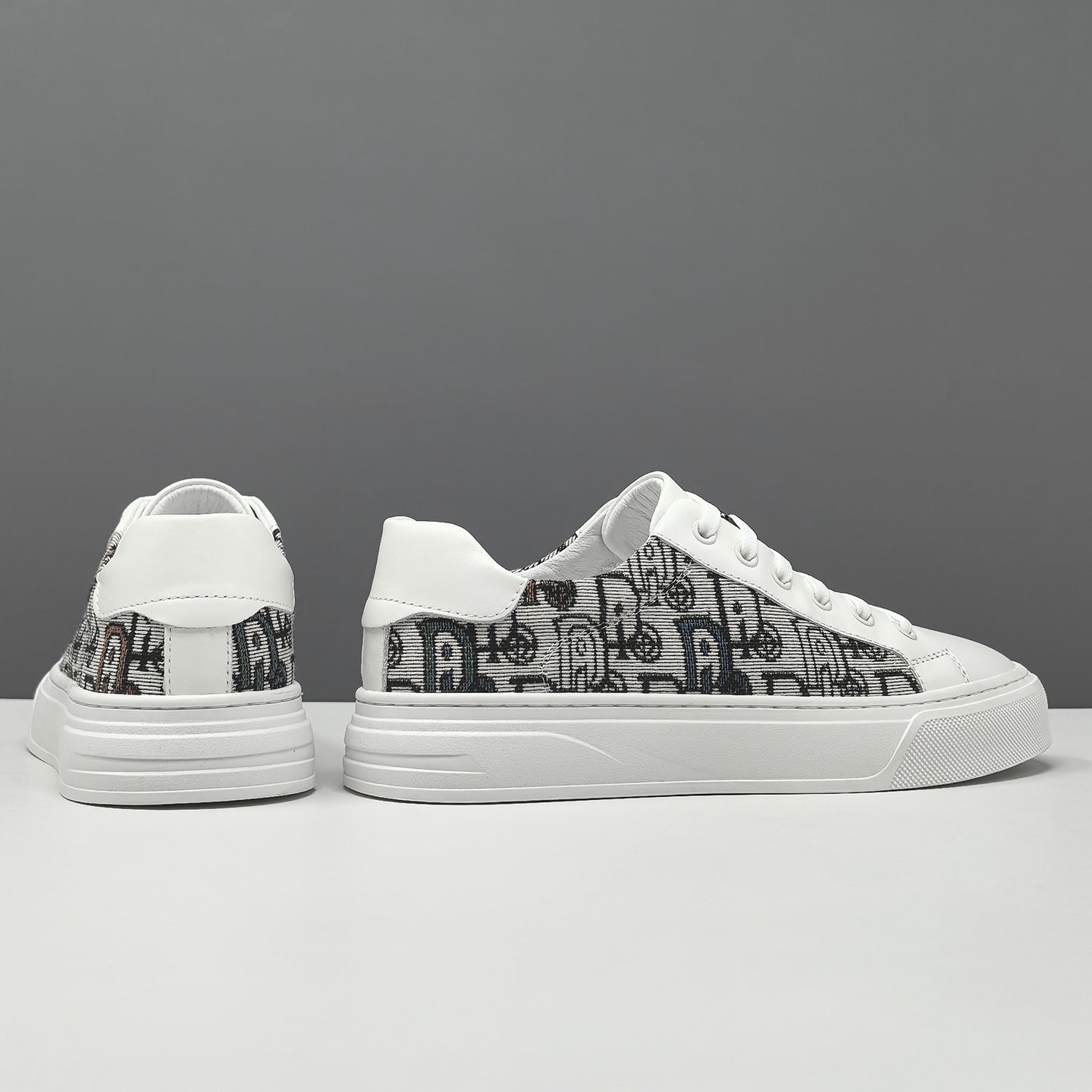 Men's Fashion Canvas Flat Slip-on Casual Shoes-RAIIFY