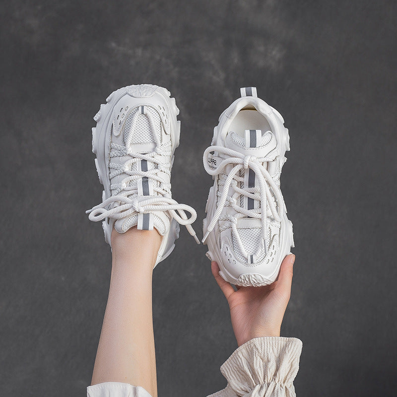 Women's Fashion Breathable Chunky Platform Sneakers-RAIIFY