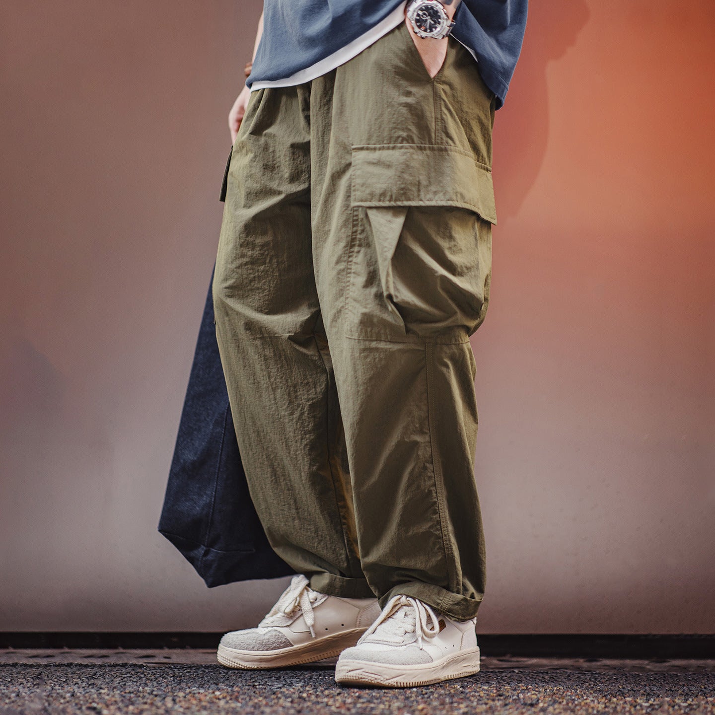 Men's Fashion Patchwork Breathable Flat Casual Sneakers-RAIIFY