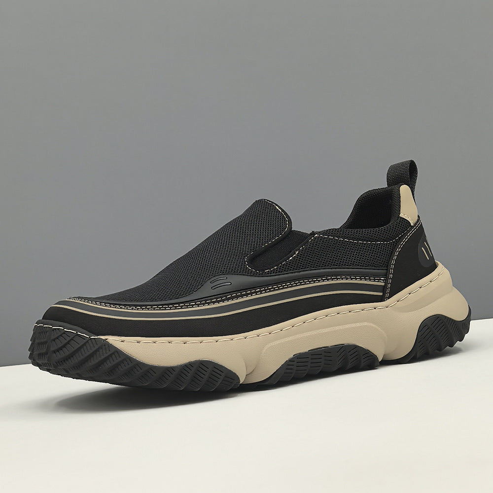 Men Fashion Minimalism Canvas Slip-on Casual Shoes-RAIIFY