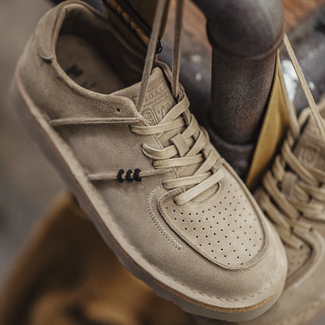 Men's Vintage Breathable Leather Flat Casual Shoes-RAIIFY