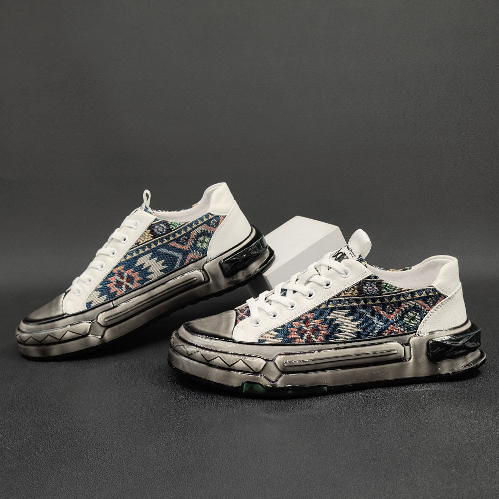 Men Fashion Breathable Canvas Casual Sneakers-RAIIFY