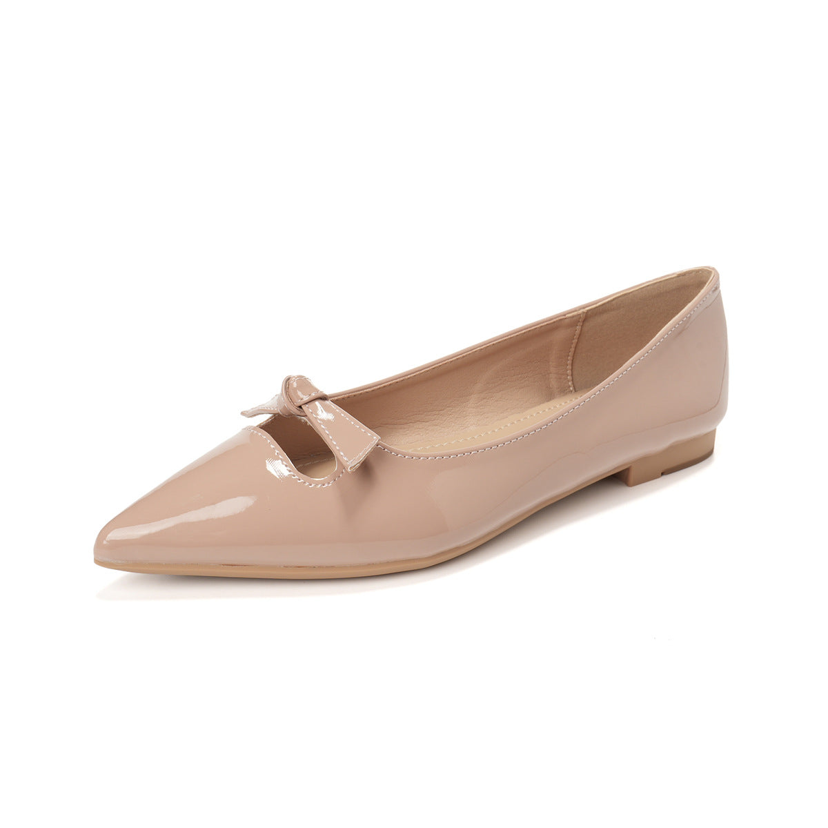 Women's Fairy Butterfly Knot Slip-On Comfort Pointed Toe Flats-RAIIFY