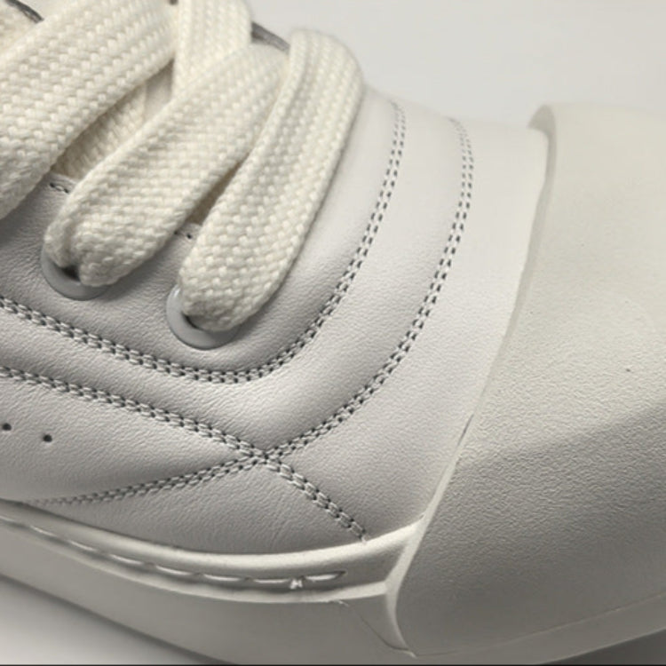 Men Minimalism Solid Quilted Leather Casual Sneakers-RAIIFY