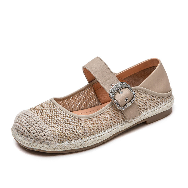Women Minimalism Breathable Mesh Flat Casual Shoes-RAIIFY