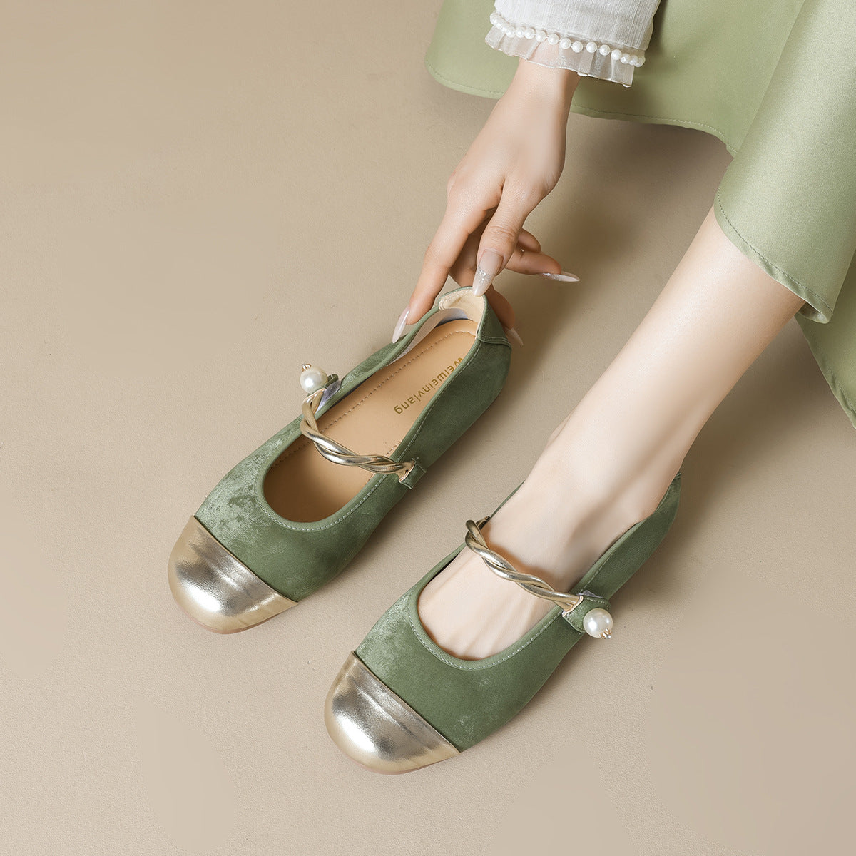 Women's Minimalist Soft Casual Mary Jane Shoes-RAIIFY