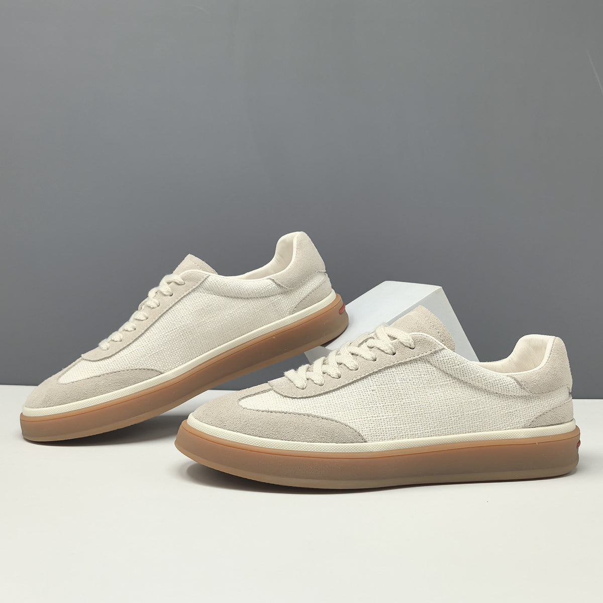Men's Chic Breathable Flat Canvas Casual Shoes-RAIIFY