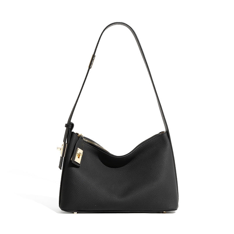 Women's Minimalism Soft Leather Elegant Shoulder Bag-RAIIFY
