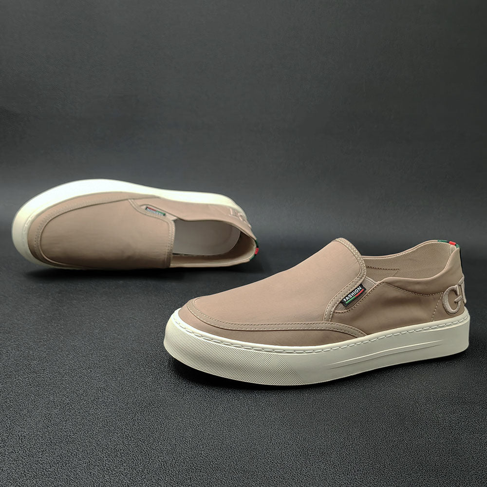 Men Minimalist Breathable Canvas Casual Loafers-RAIIFY