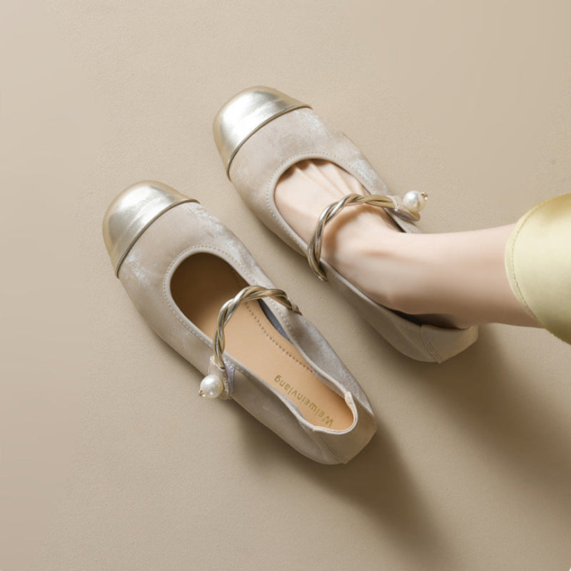 Women's Minimalist Soft Casual Mary Jane Shoes-RAIIFY