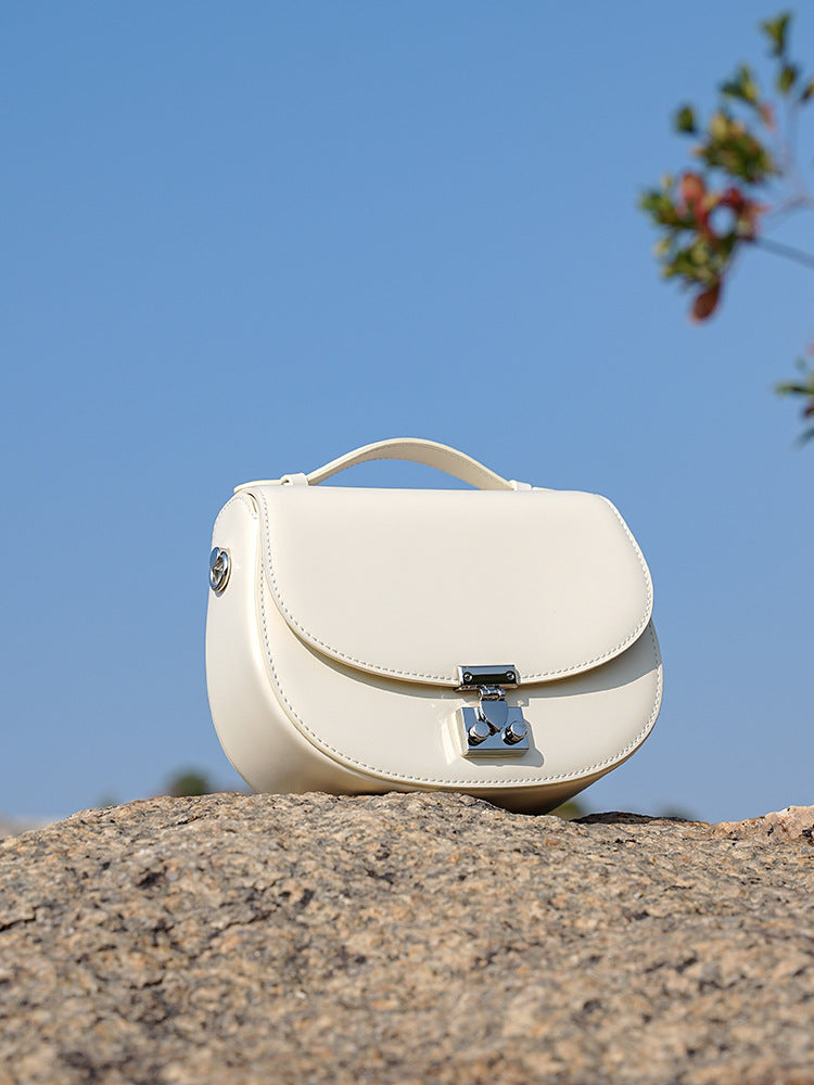 Women Plain Leather Fashion Casual Mini Cross Body Bag-RAIIFY