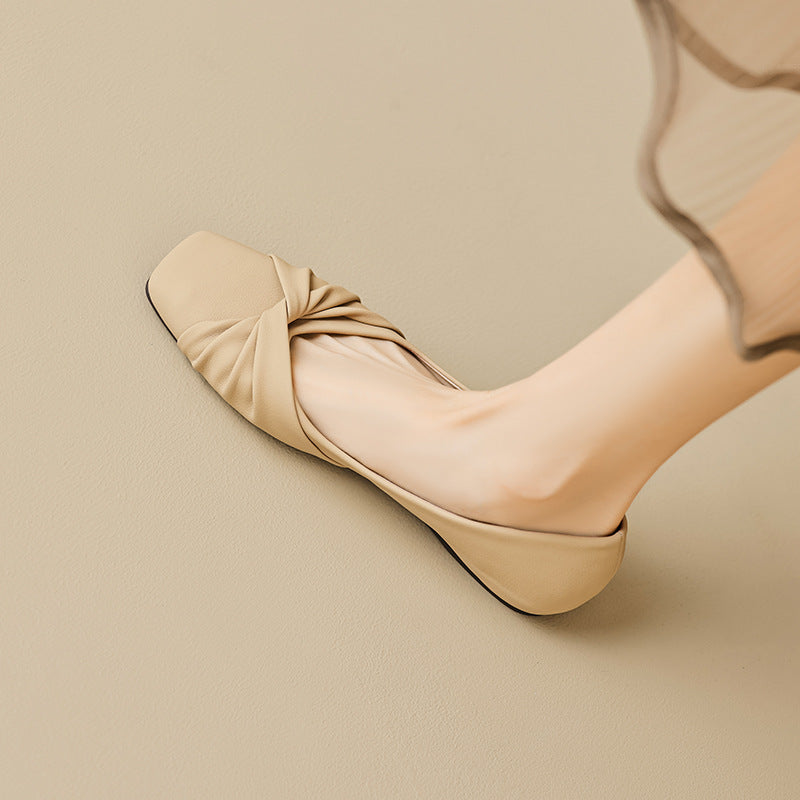 Women Minimalism Fashion Soft Flats-RAIIFY